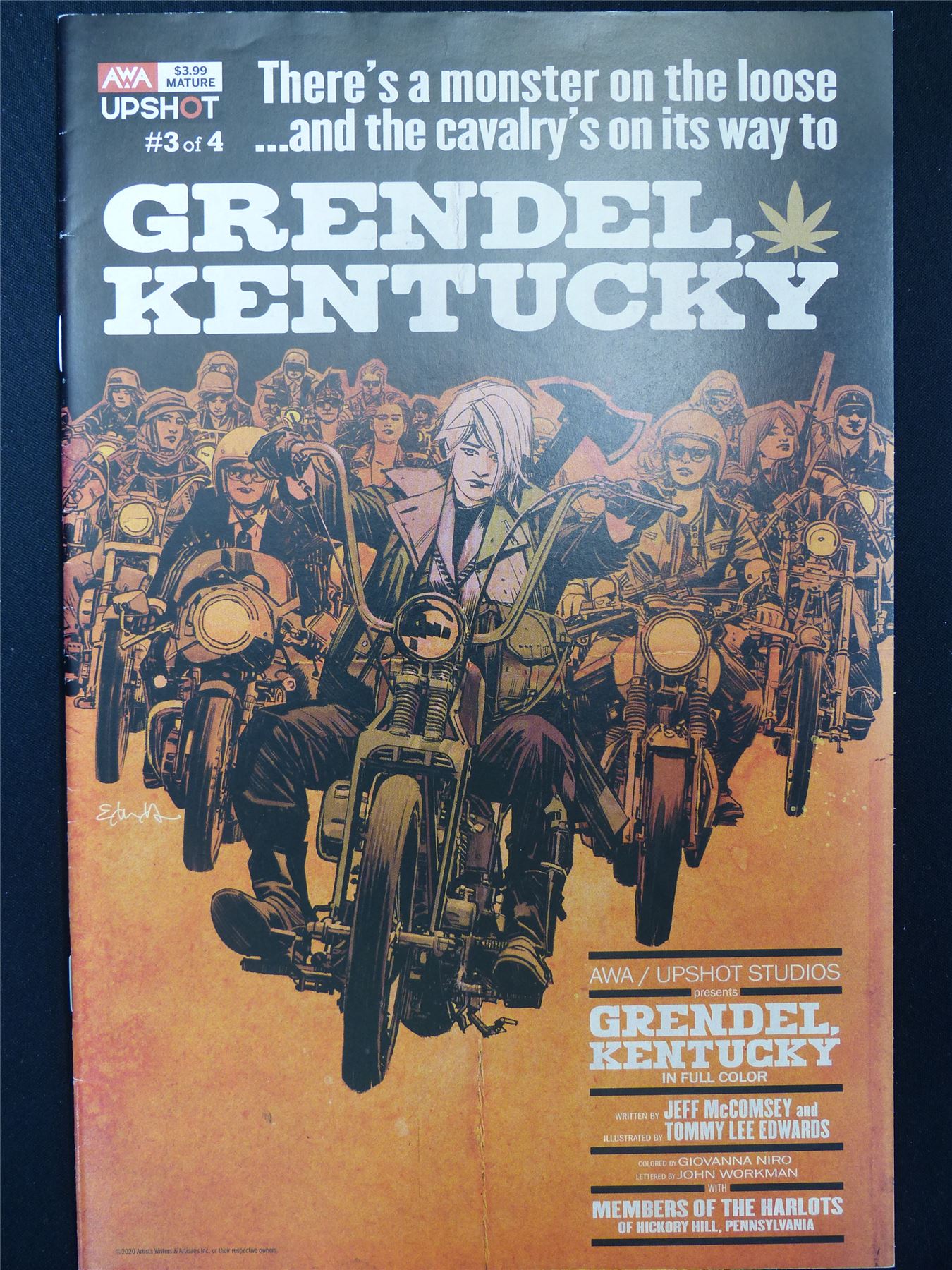 GRENDEL Kentucky #3 - Upshot Comic #3J3