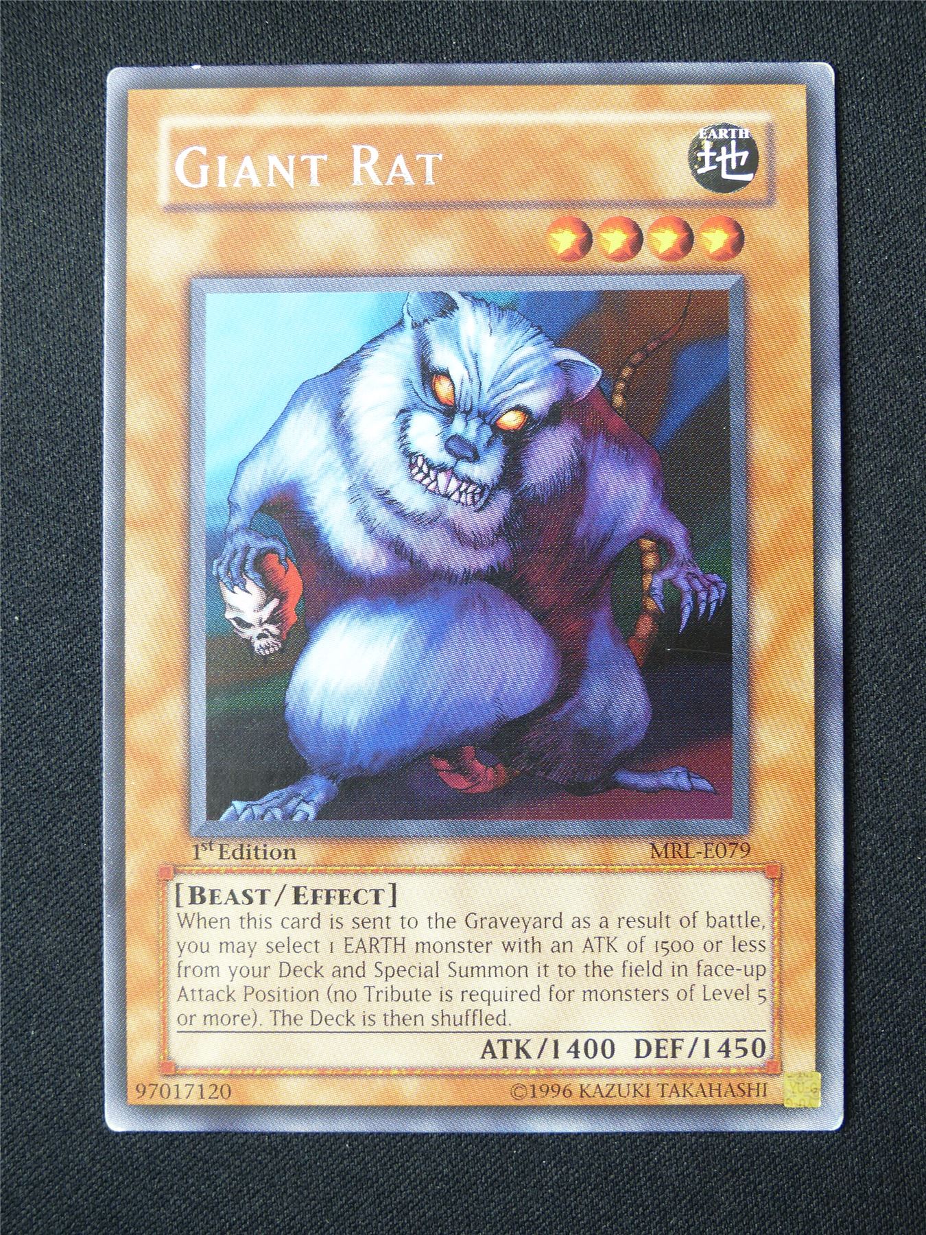Giant Rat MRL Rare - 1st ed Yugioh Card #1T1