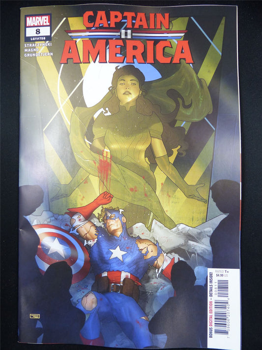 CAPTAIN America #8 - Jun 2024 Marvel Comic #4NH