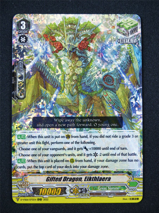 Gifted Dragon Eikthlaera D-VS06 RRR - Vanguard Card #337