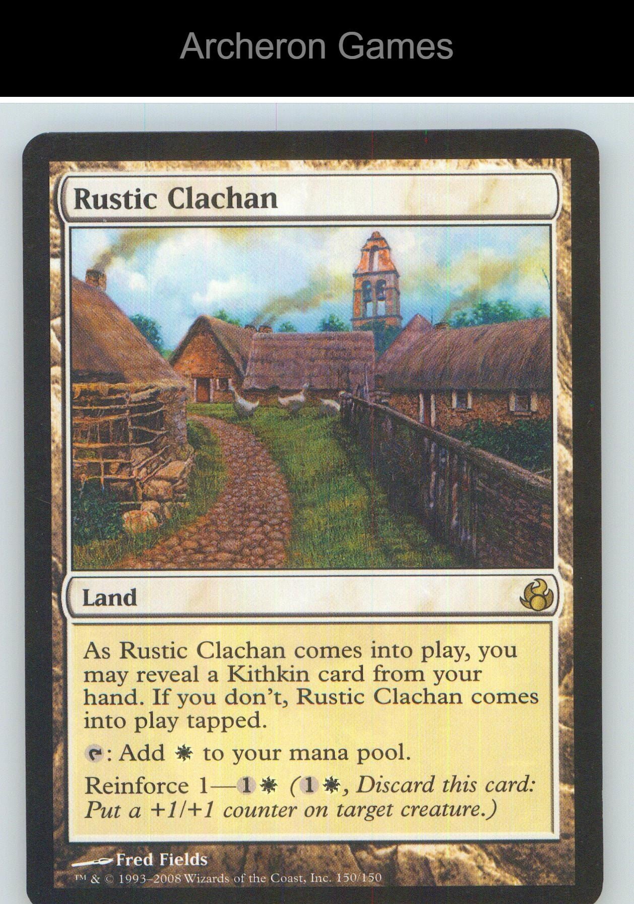 Rustic Clachan MOR 150 R MTG Card NM/EX+
