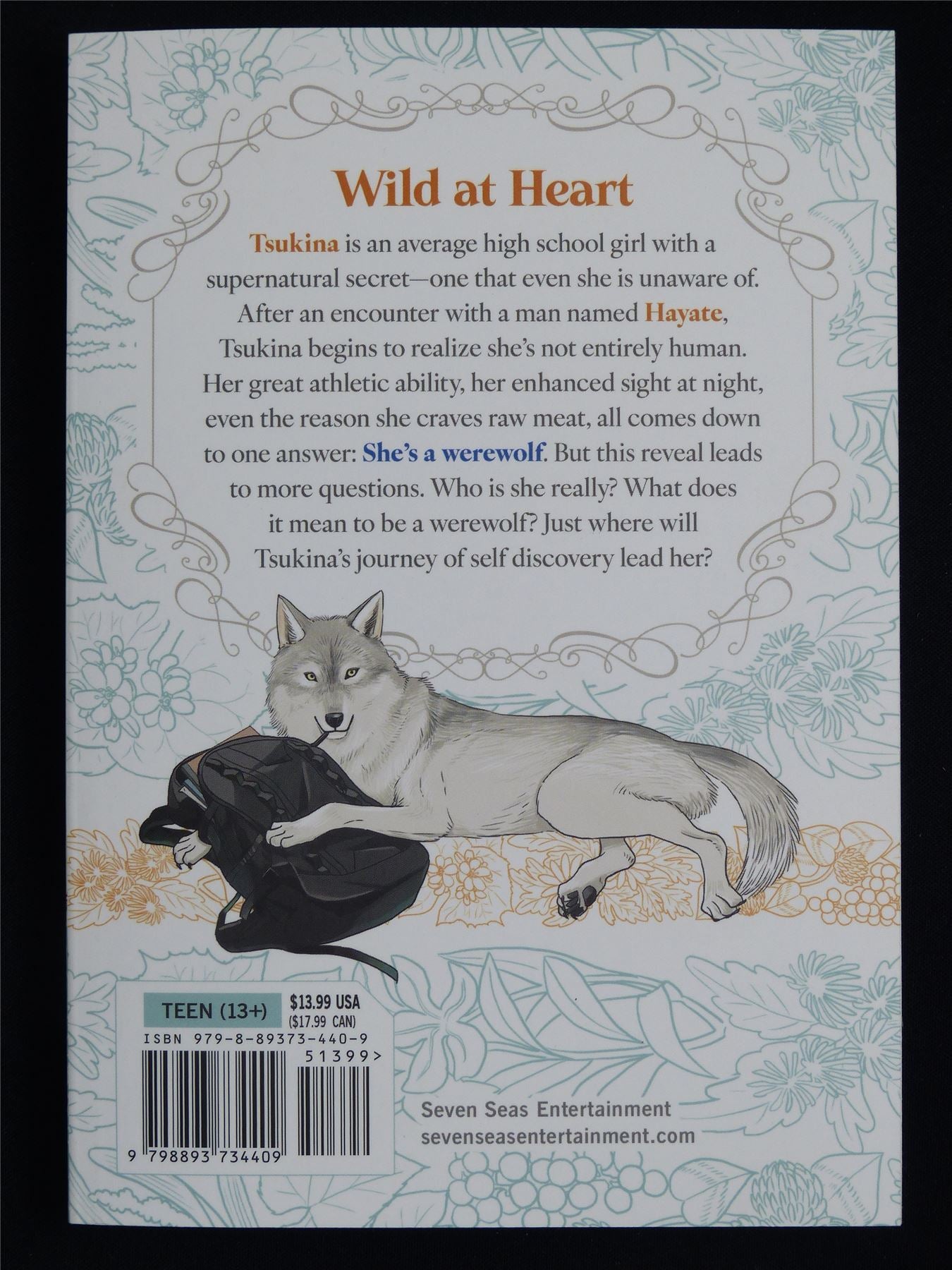 Wolf's Daughter A Werewolf Tale volume 1 - Seven Seas Manga #1MS