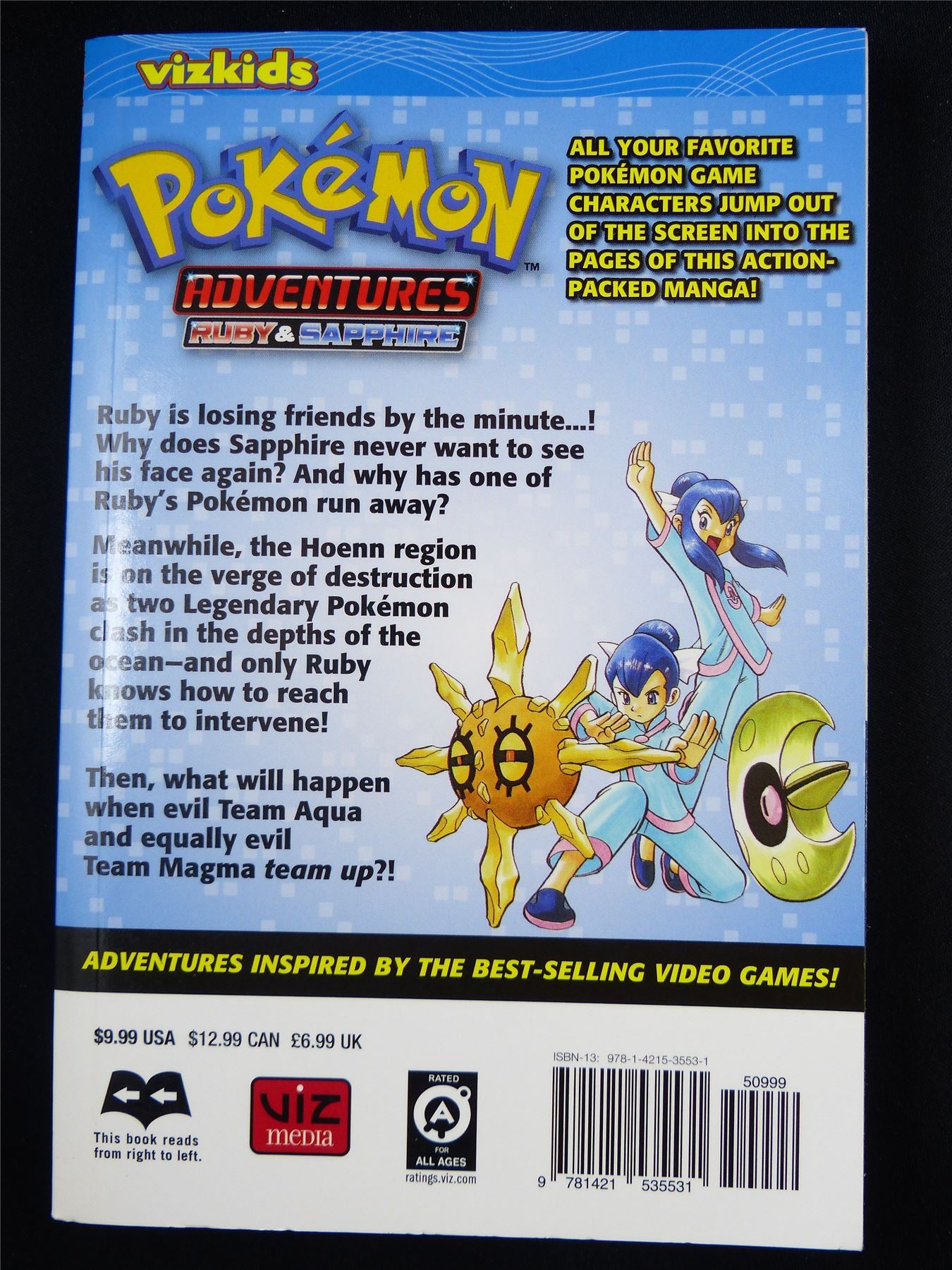 POKEMON Adventures volume 19: Ruby & Sapphire - Viz Media Manga #1X2