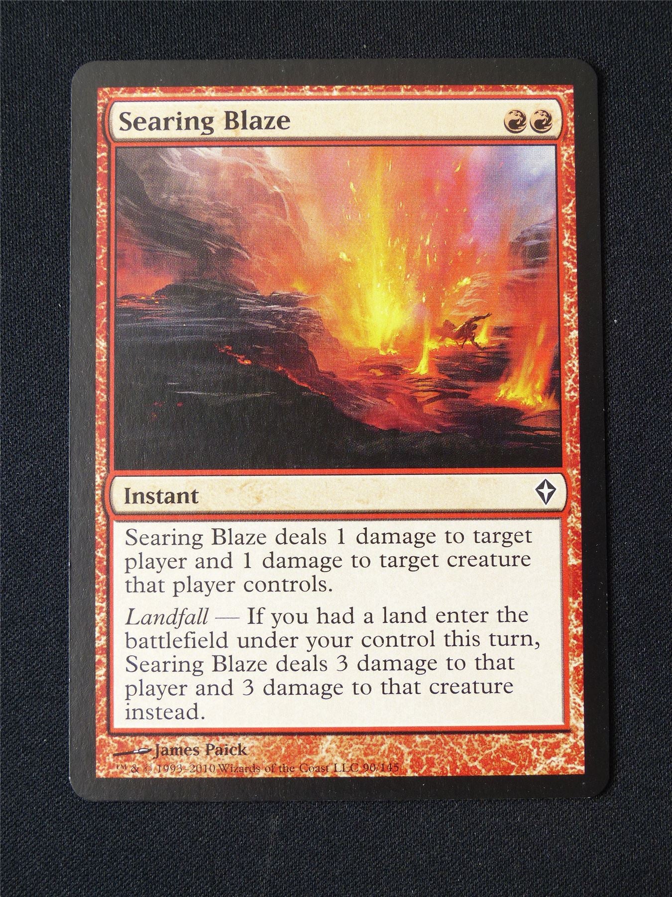 Searing blaze - WWK - Mtg Card #3ID