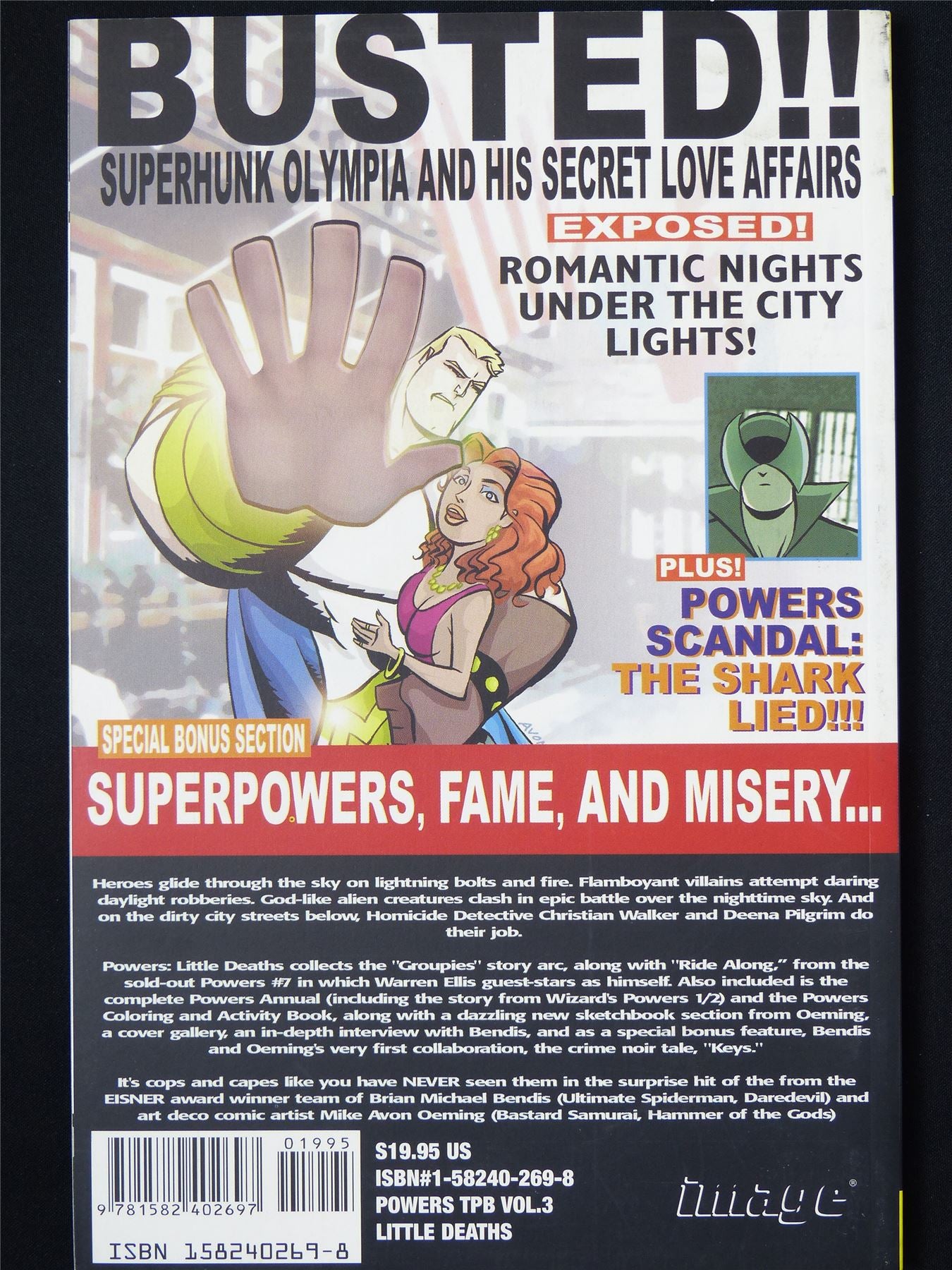 Powers: Little Deaths The Graphic Novel - Image Graphic Softback #1D2
