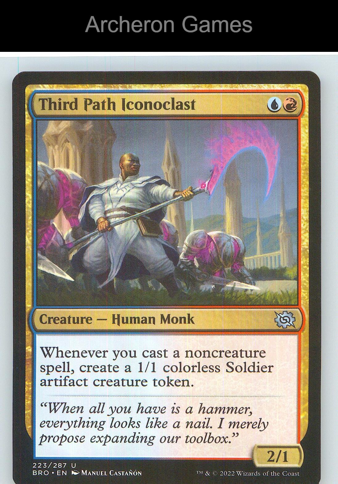 Third Path Iconoclast BRO 223 UC MTG Card NM/EX+