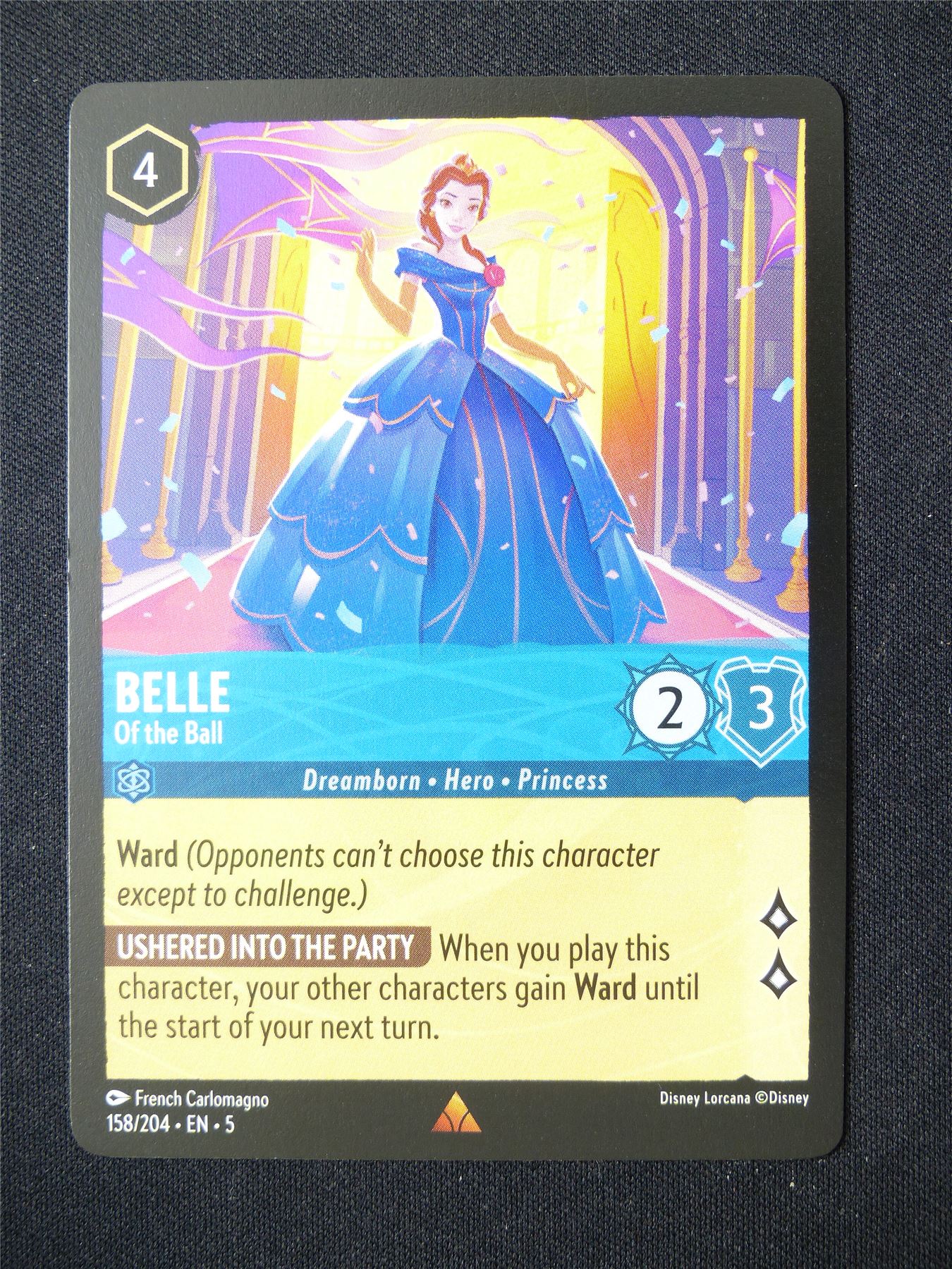 Belle of the Ball 158/204 - Lorcana Card #6EH