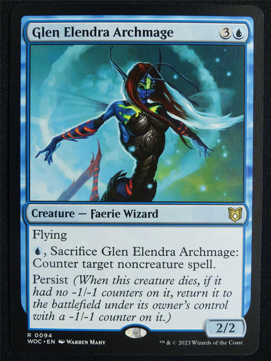 Glen Elendra Archmage - WOC - Mtg Card #5O5