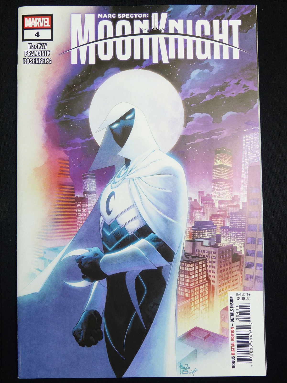 Marc Spector: MOON Knight #4 Cvr A - Marvel Comic #4WO