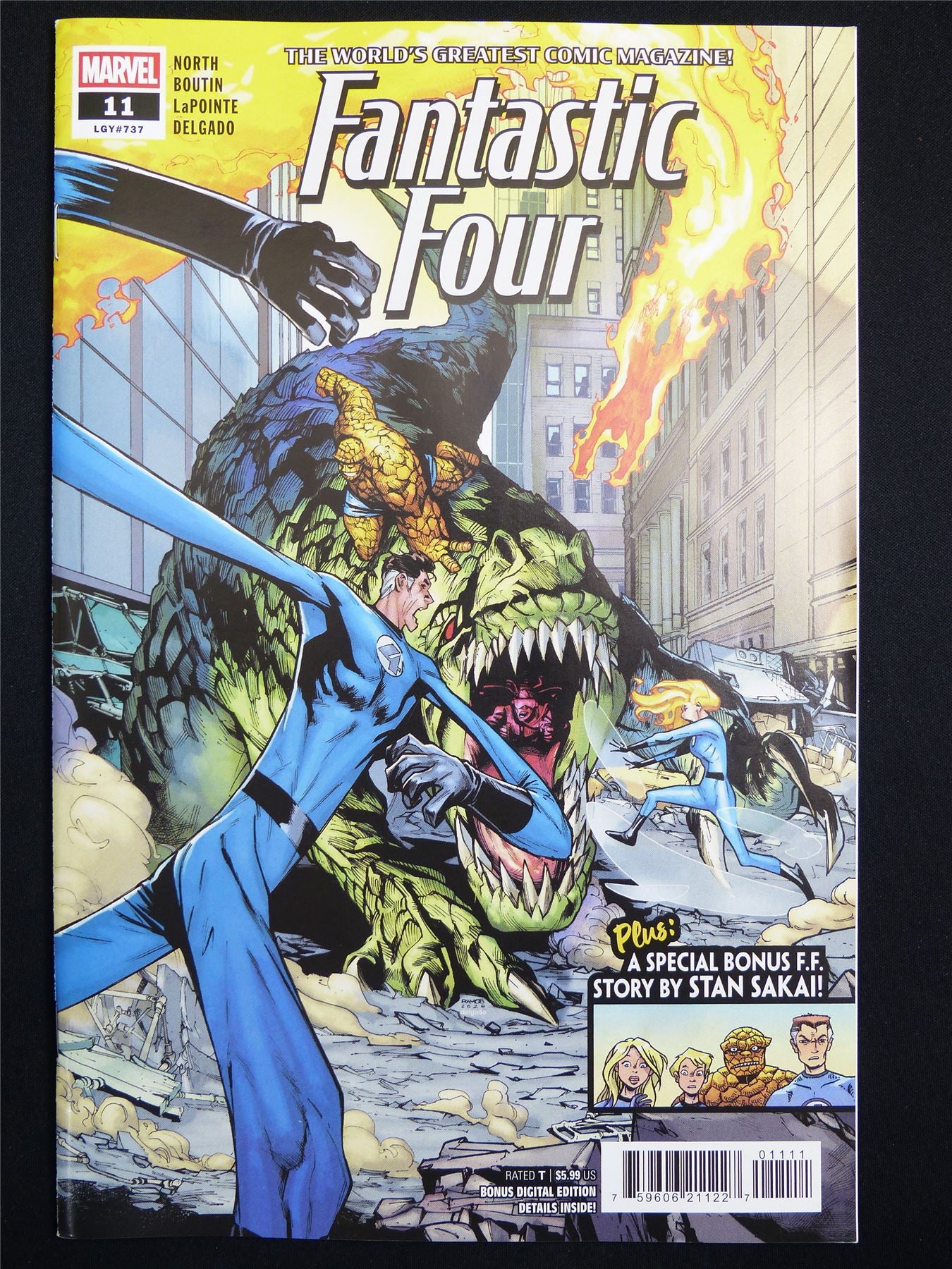 FANTASTIC Four #11 Cvr A - Marvel Comic #3A4
