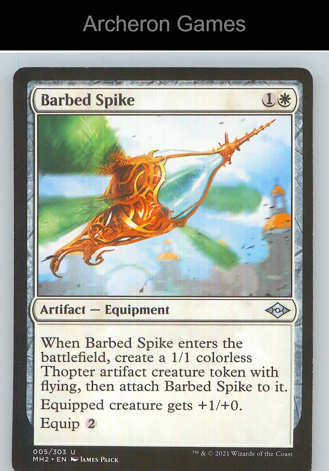 Barbed Spike MH2 5 UC MTG Card NM/EX+