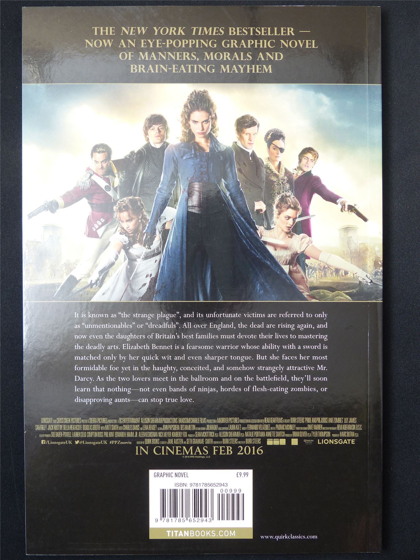 Pride Prejudice and Zombies - Titan Graphic Softback #2PR