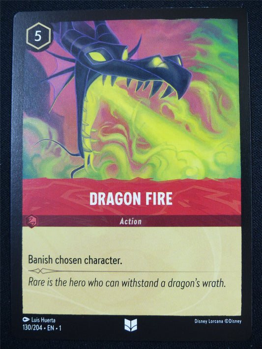 Dragon Fire 130/204 - Lorcana Card #4PN
