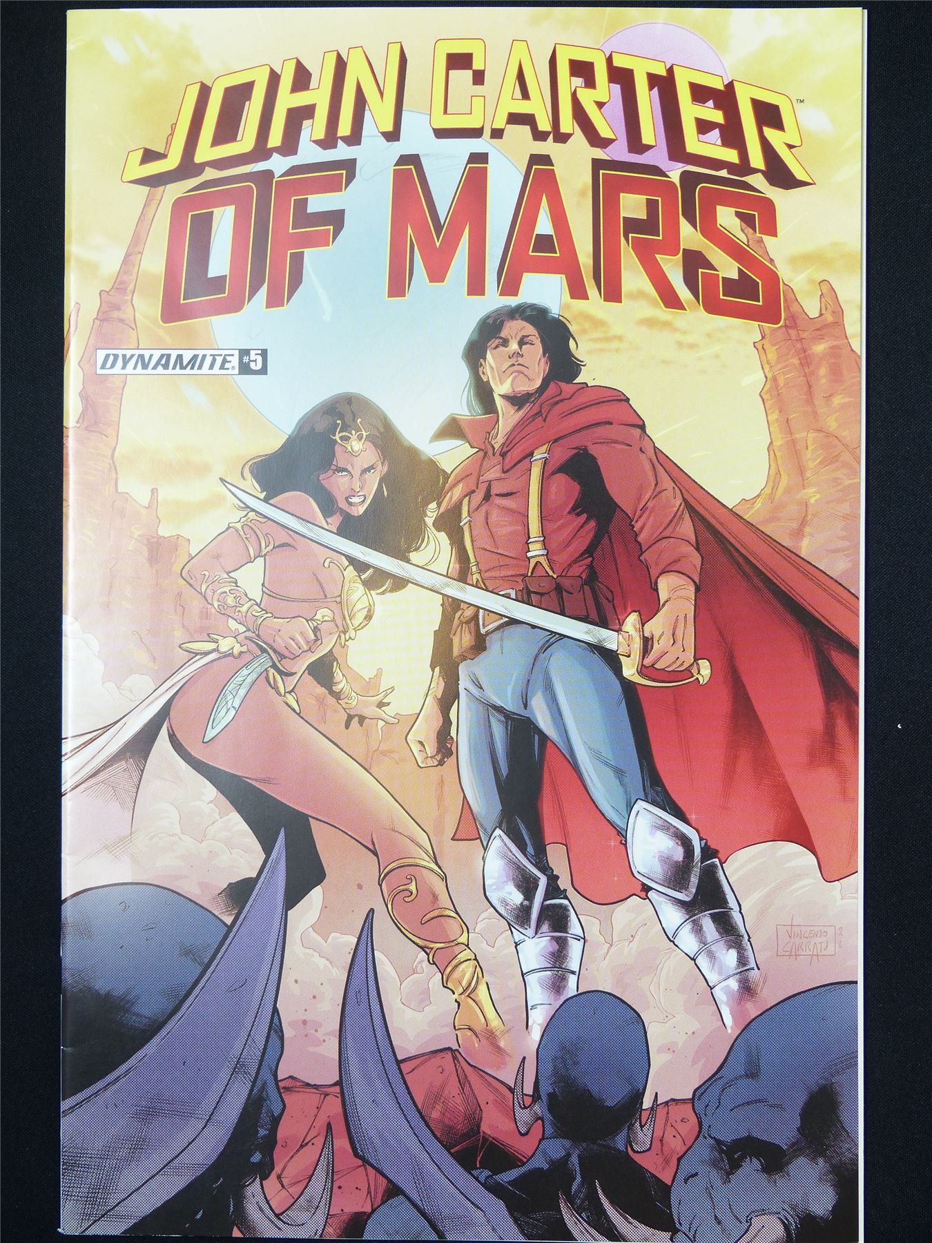 JOHN Carter of Mars #5 - B&B Dynamite Comic #7PR
