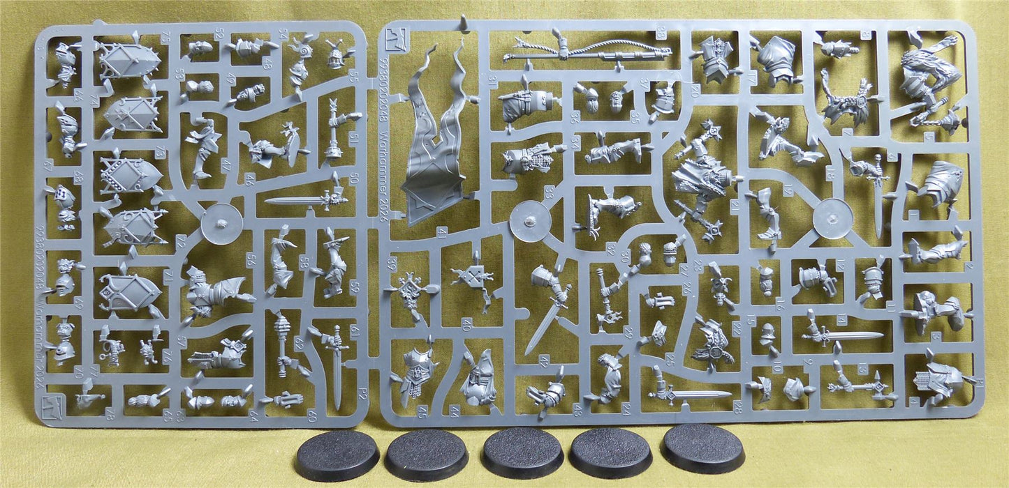 Freeguild Gallants complete sprue - Cities of Sigmar - Warhammer AoS #17Y