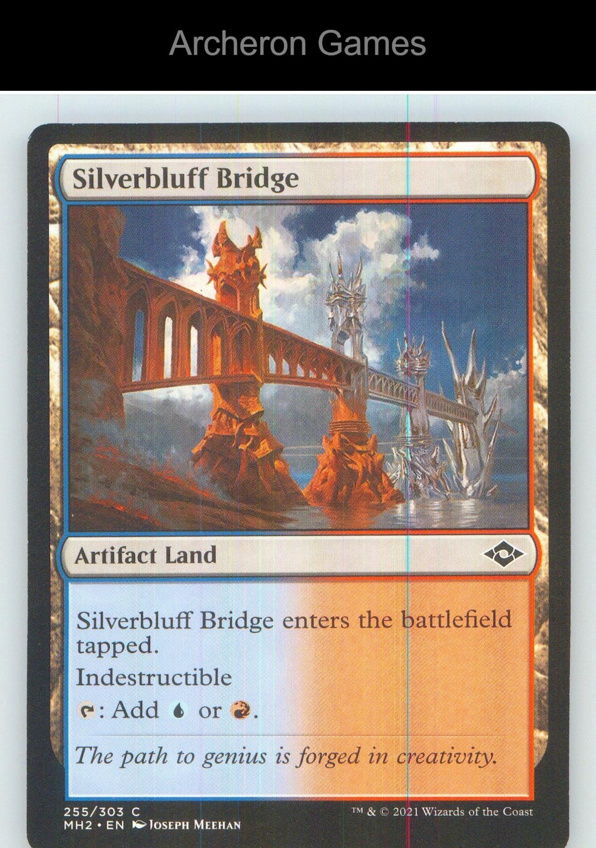 Silverbluff Bridge MH2 255 C MTG Card NM/EX+