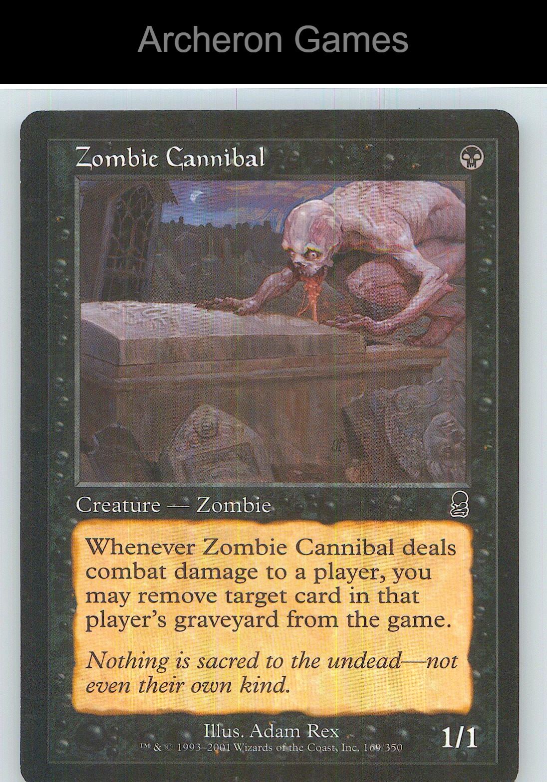 Zombie Cannibal ODY 169 C MTG Card NM/EX+