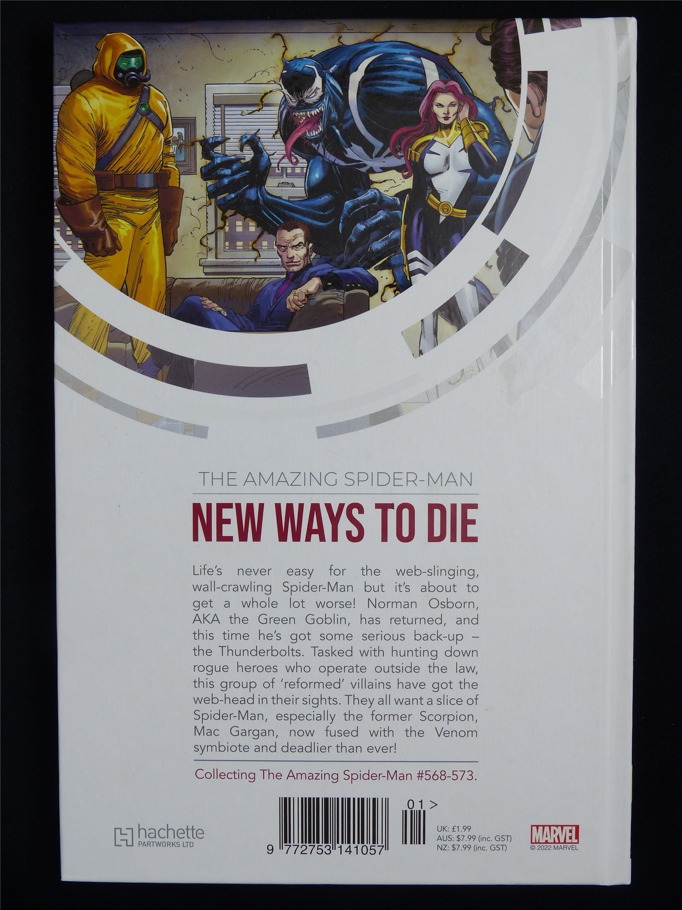The Amazing Spider-Man: New Ways to Die - Marvel Graphic Hardback #36J