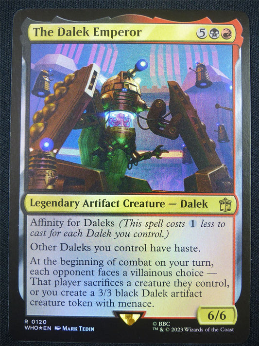 The Dalek Emperor Foil - WHO - Mtg Card #FS