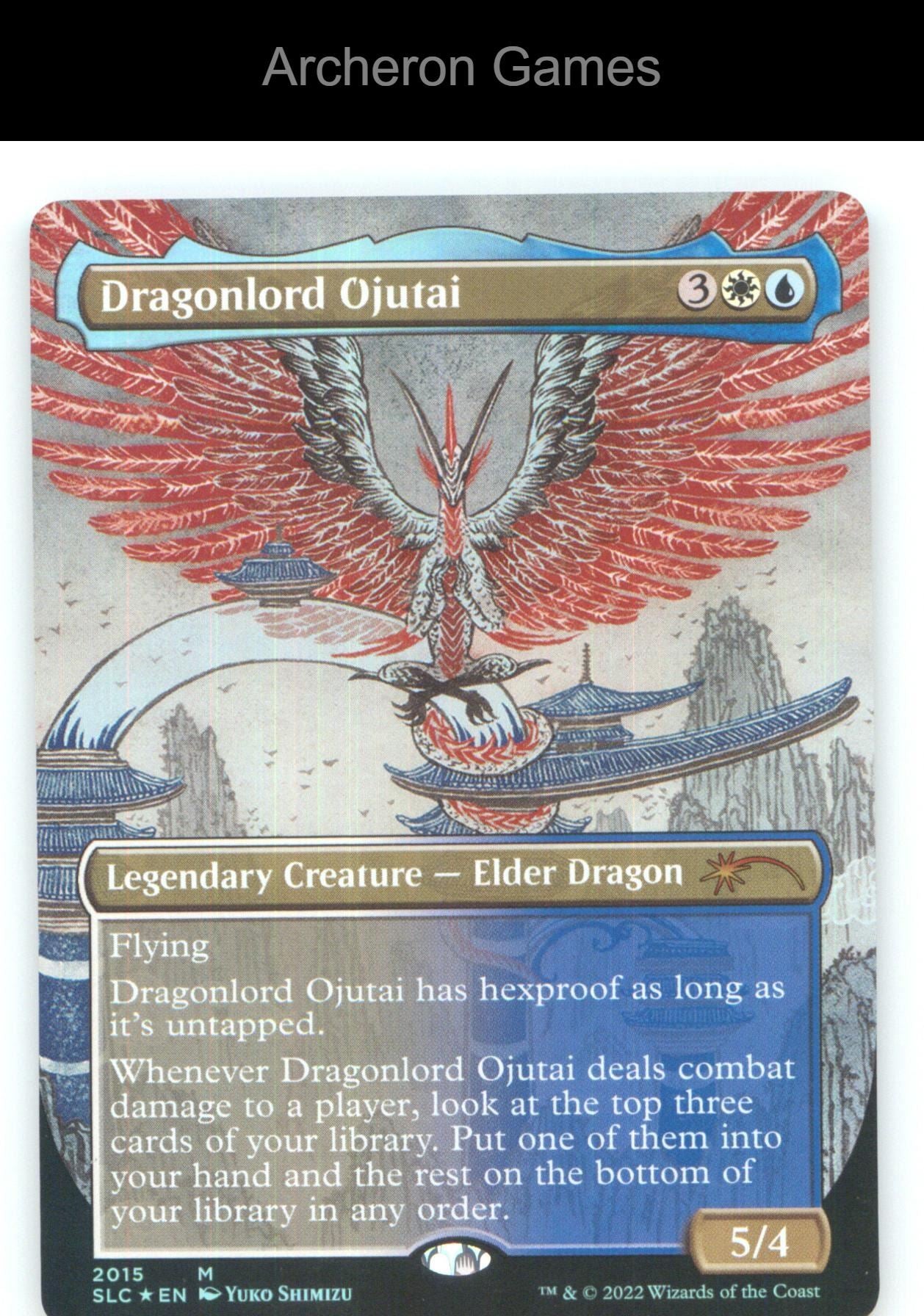 Dragonlord Ojutai 2015 Mythic MTG Card NM/EX+ Foil