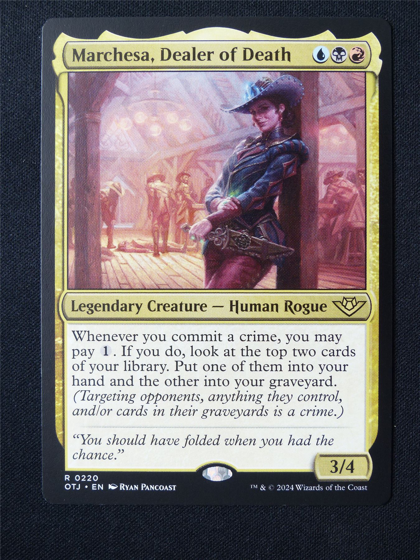 Marchesa Dealer of Death - OTJ - Mtg Card #5D6