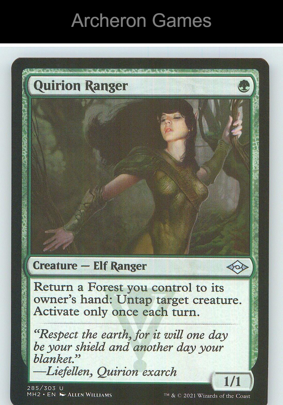 Quirion Ranger MH2 285 UC MTG Card NM/EX+