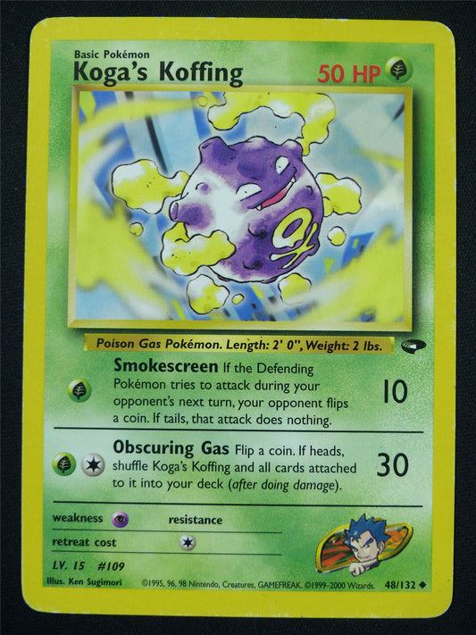 Koga's Koffing 48/132 - Pokemon Card #5MG