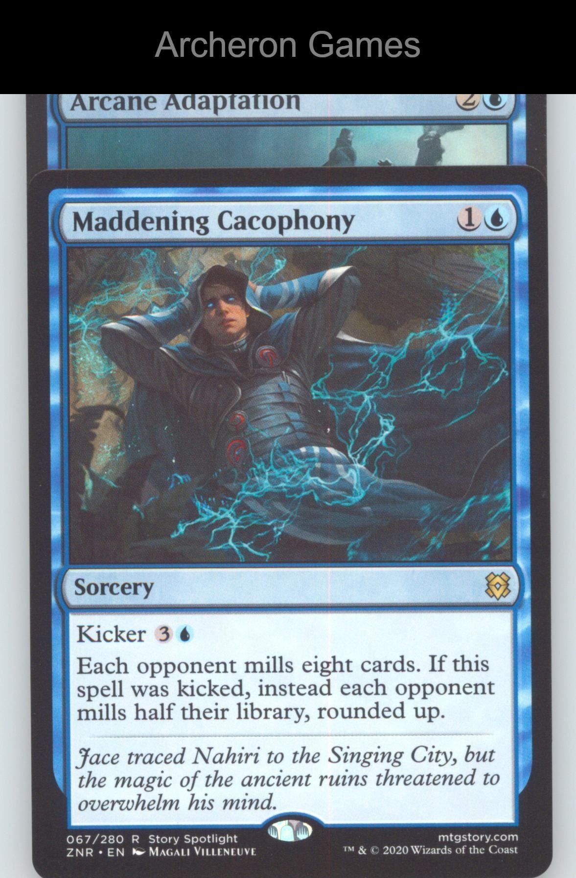 Maddening Cacophony ZNR 67 R MTG Card Zendikar Rising