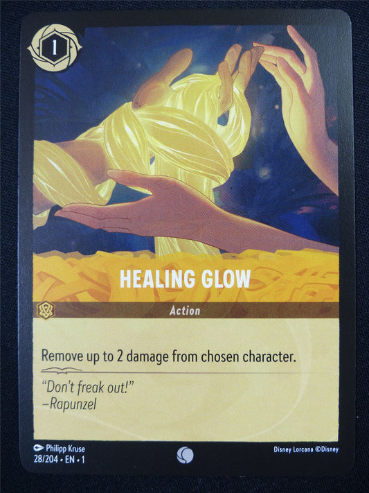 Healing Glow 28/204 - Lorcana Card #4SV