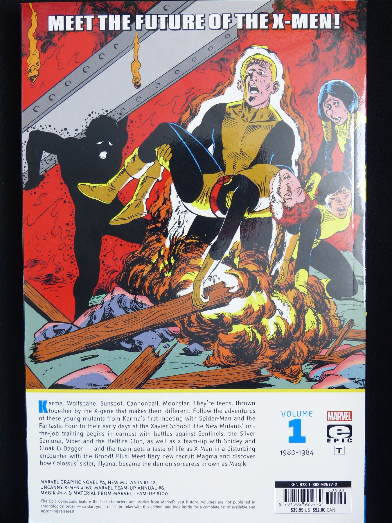 The New Mutants: Renewal - Epic Collection Volume 1 - Marvel Graphic Softback #33F
