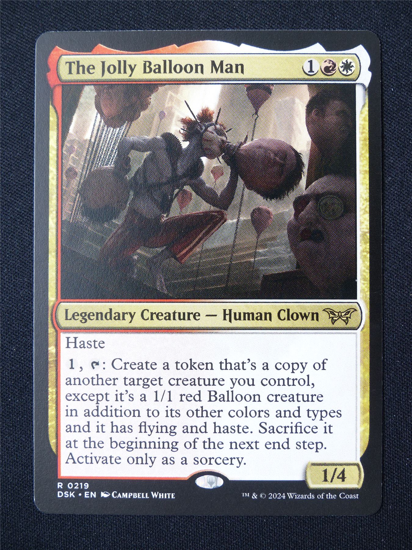 The Jolly Balloon Man - DSK - Mtg Card #4PE