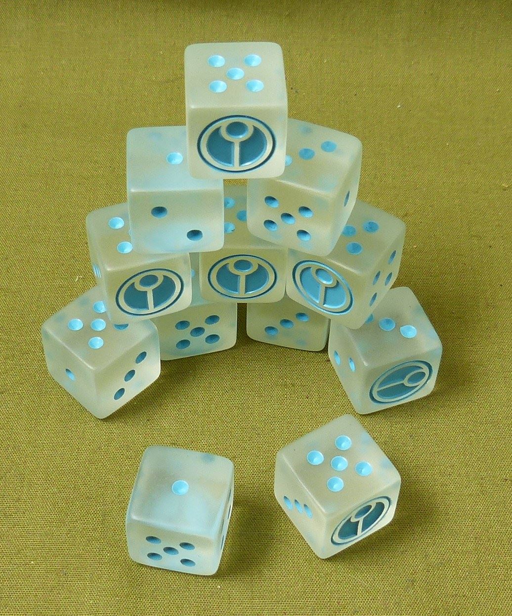 Tau Empire Dice Set: 12 dice - Warhammer 40K #9S