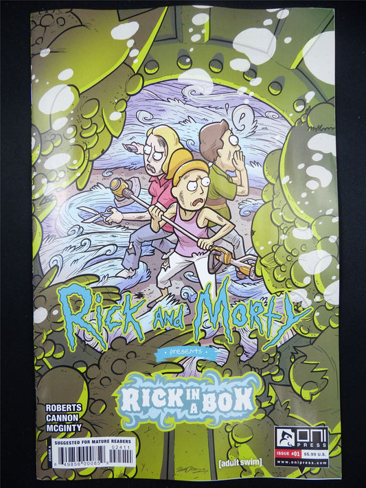 RICK and Morty Presents Rick in a Box #1 - Dec 2023 Oni Press Comic #1HV