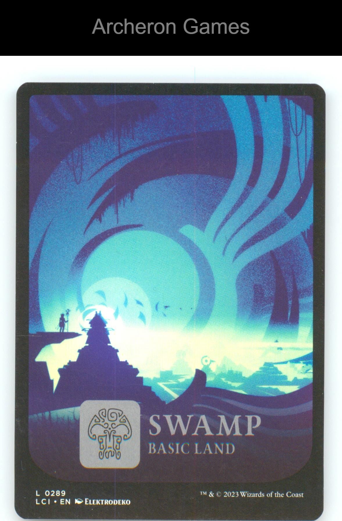 Swamp (0289) LCI 289 Land MTG Card The Lost Caverns of Ixalan
