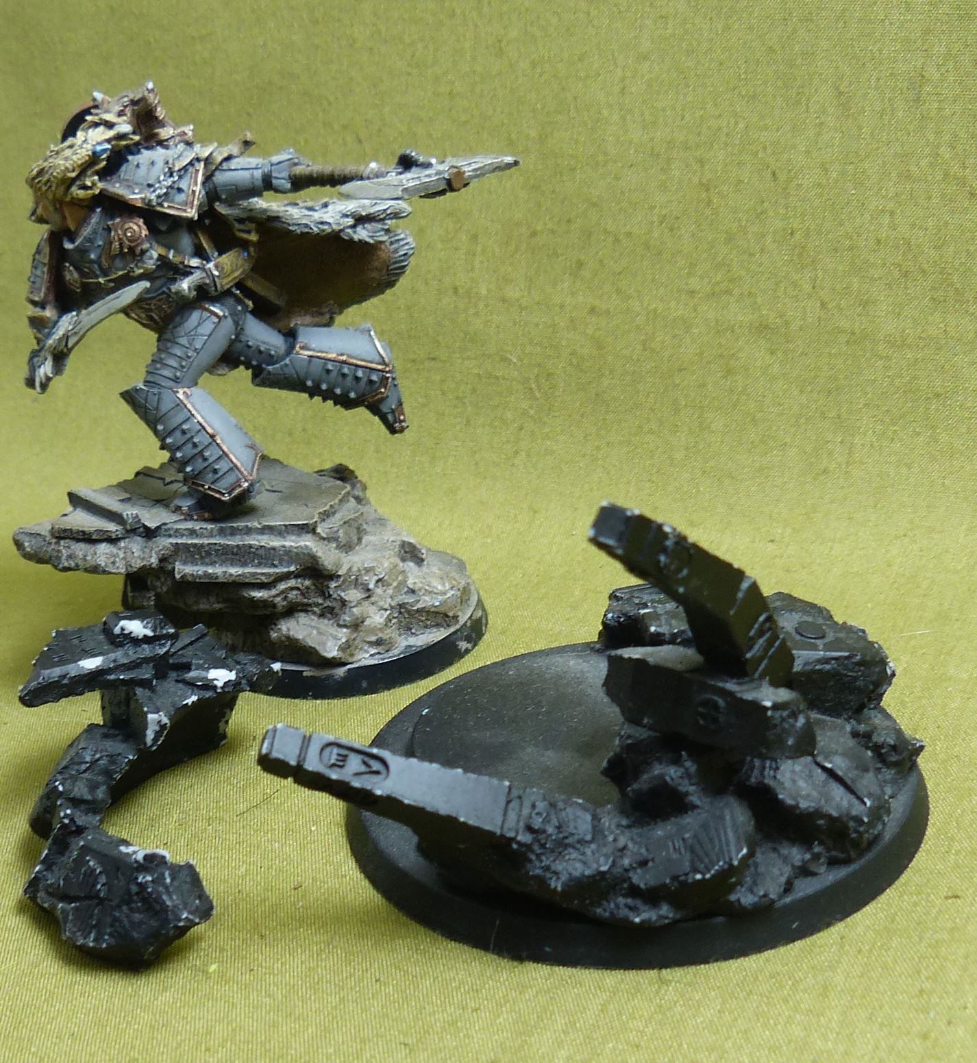 Leman Russ Primarch of the Space Wolves painted - Warhammer Horus Heresy #1L