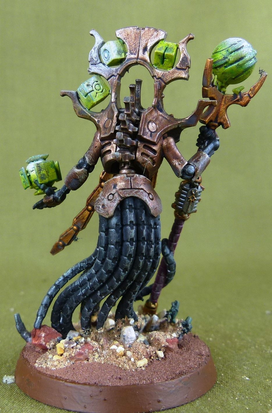 Chronomancer - Necrons - Painted - Warhammer AoS 40k #3C7