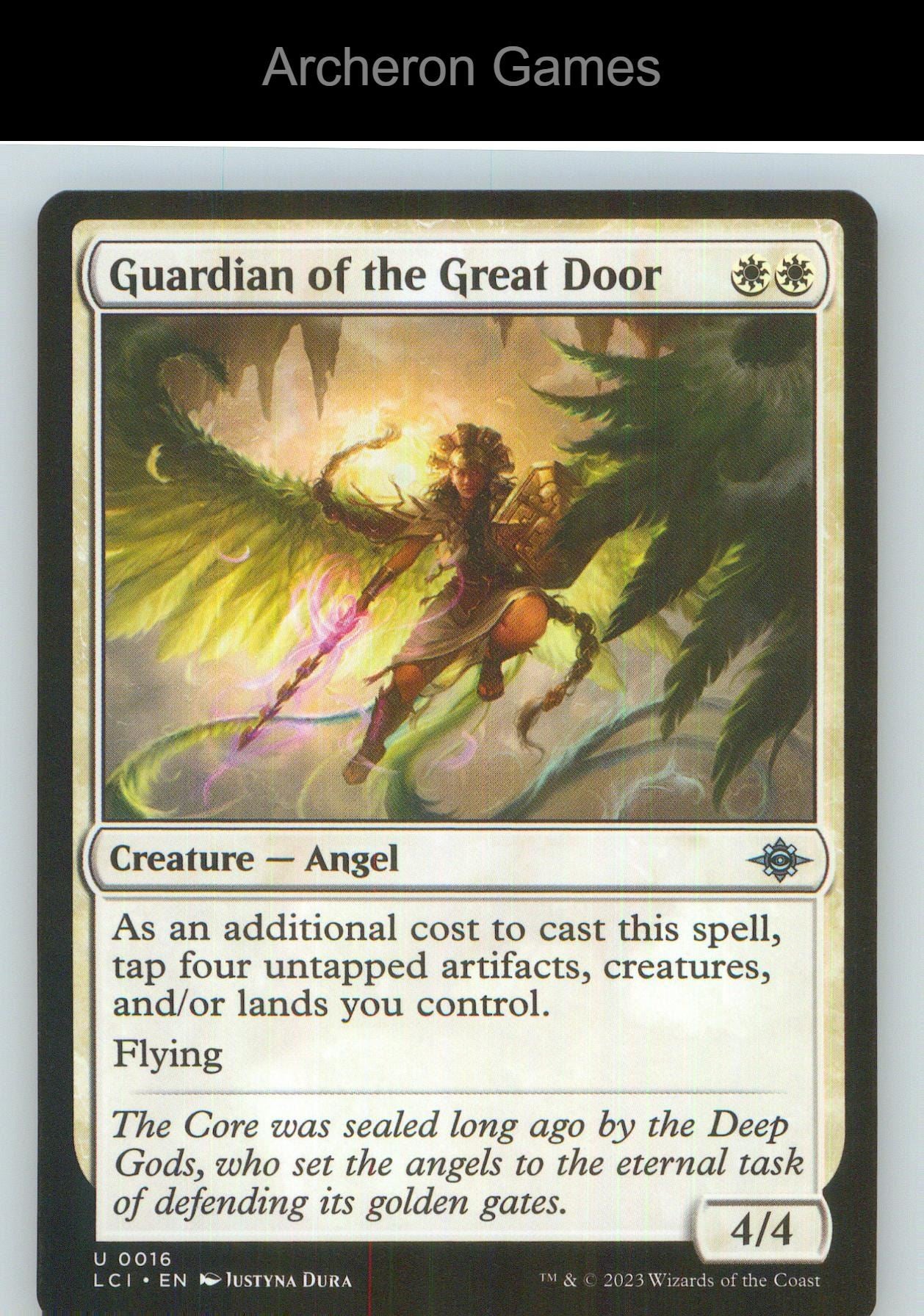 Guardian of the Great Door LCI 16 UC MTG Card NM/EX+
