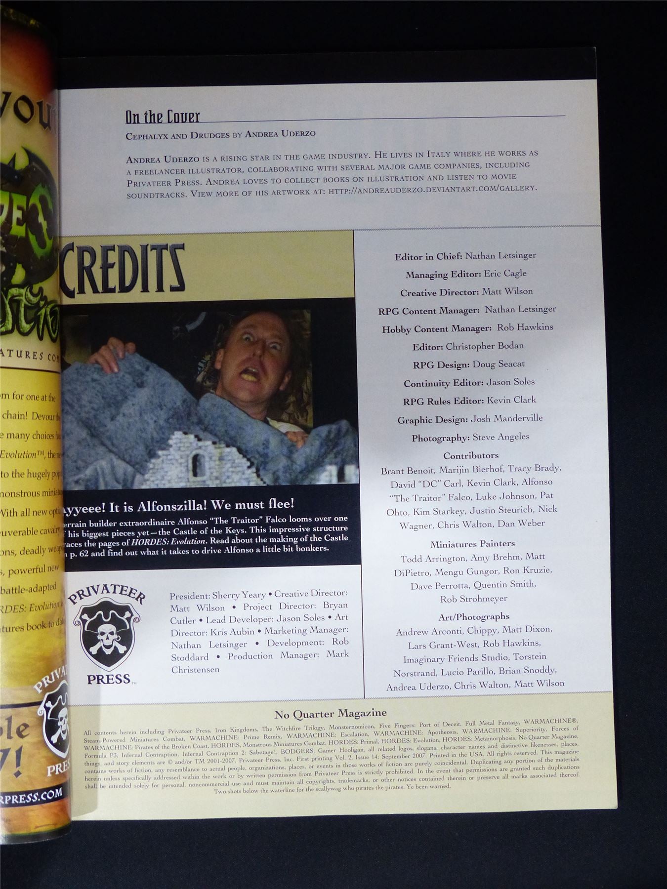 No Quarter Magazine #14 - Privateer Press