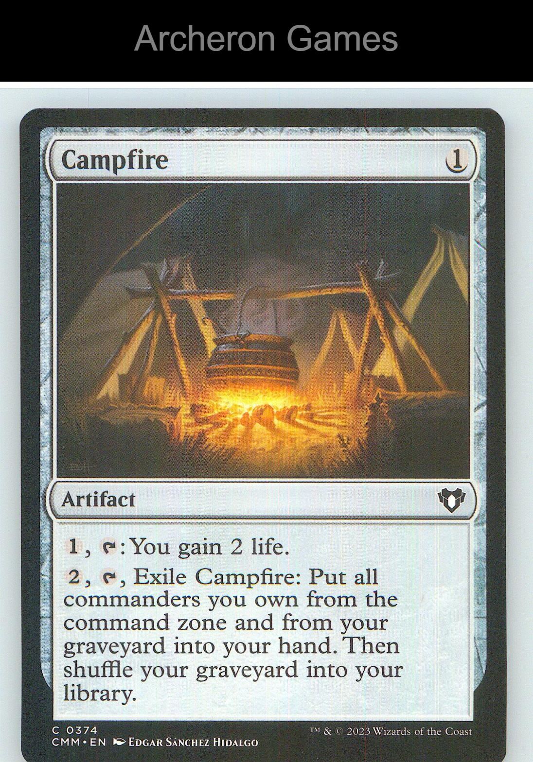 Campfire CMM 374 C MTG Card NM/EX+