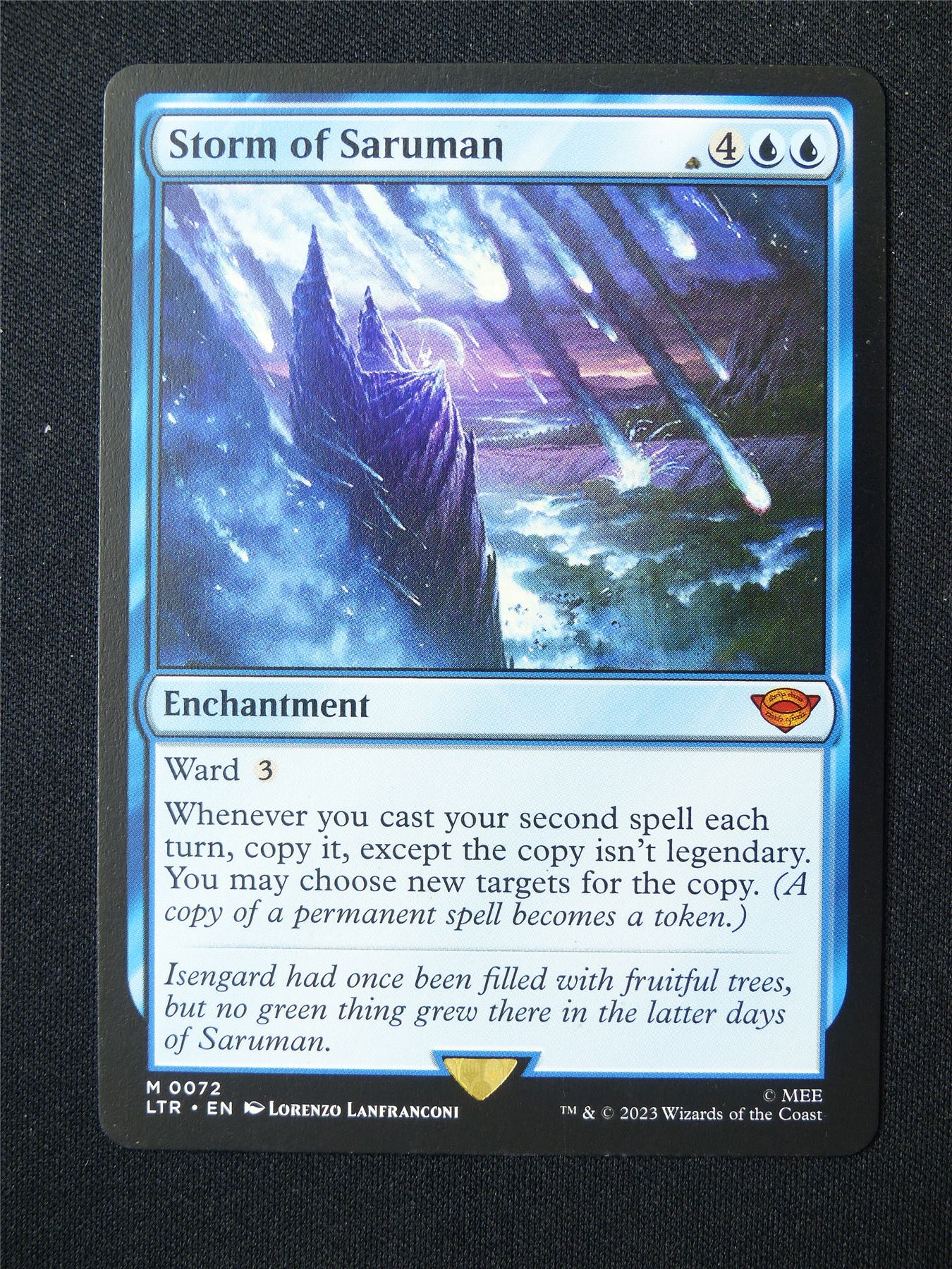 Storm of Saruman - LTR - Mtg Card #2A