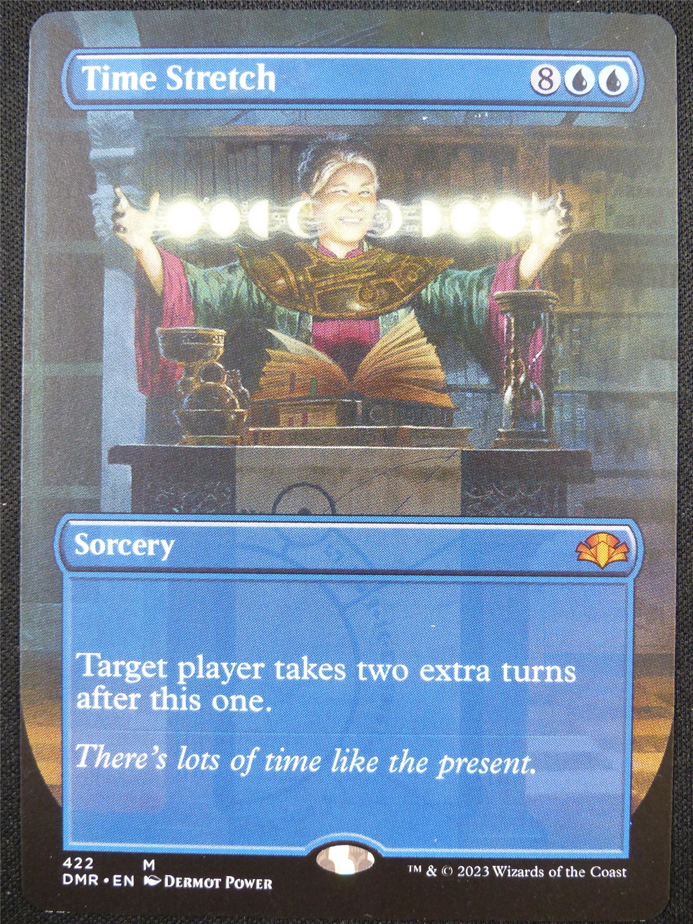 Time Stretch Borderless - DMR - Mtg Card #ZO