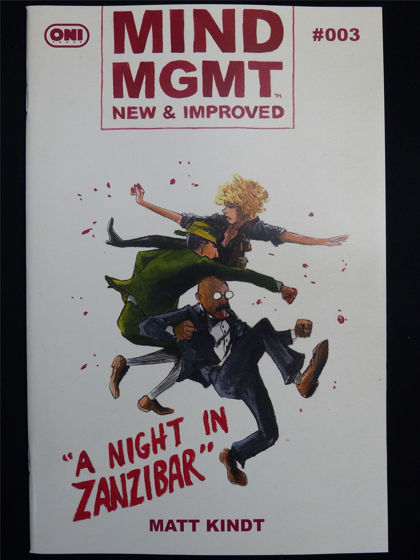 MIND MGMT: New & Improved #3 Cvr A - Aug 2026 Oni Press Comic #3OU