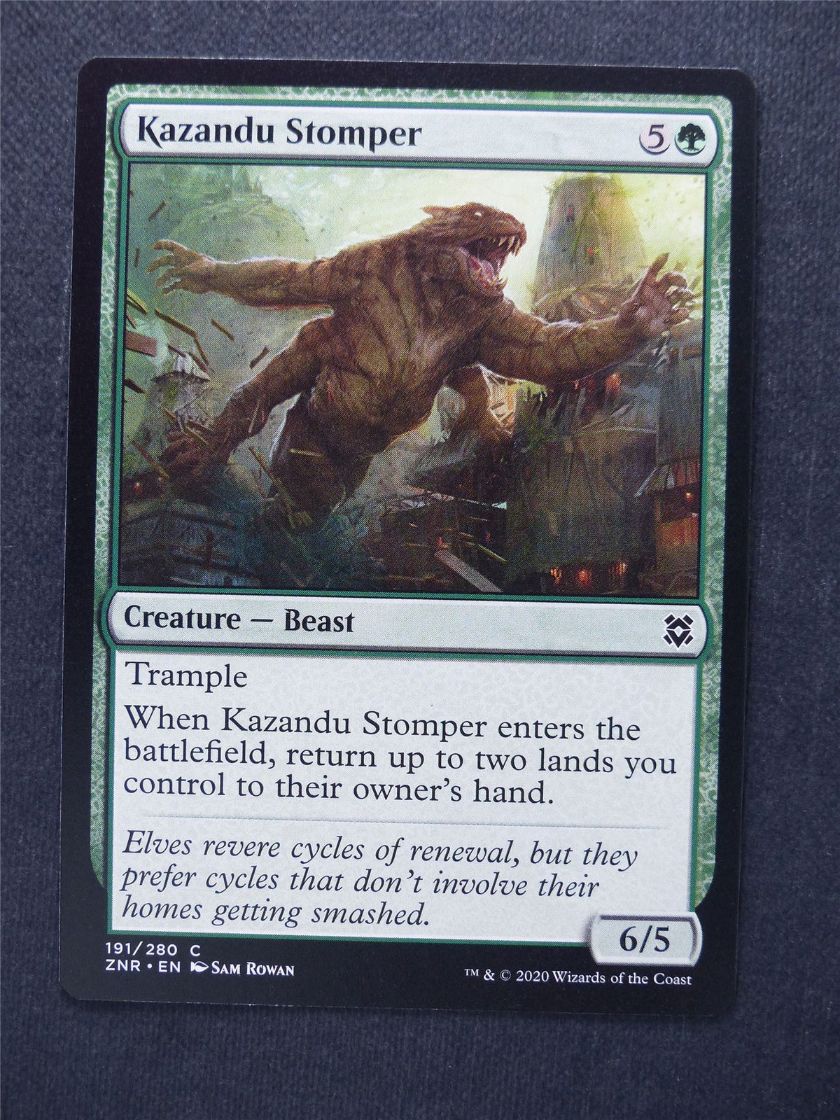 Kazandu Stomper - Mtg Magic Cards #TU