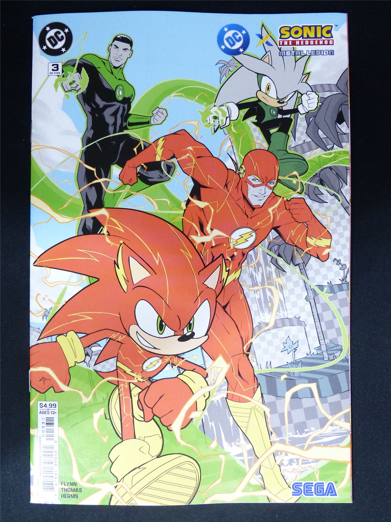 DC x SONIC The Hedgehog: Metal Legion #3 Cvr C - Sep 2026 DC Comic #1TT
