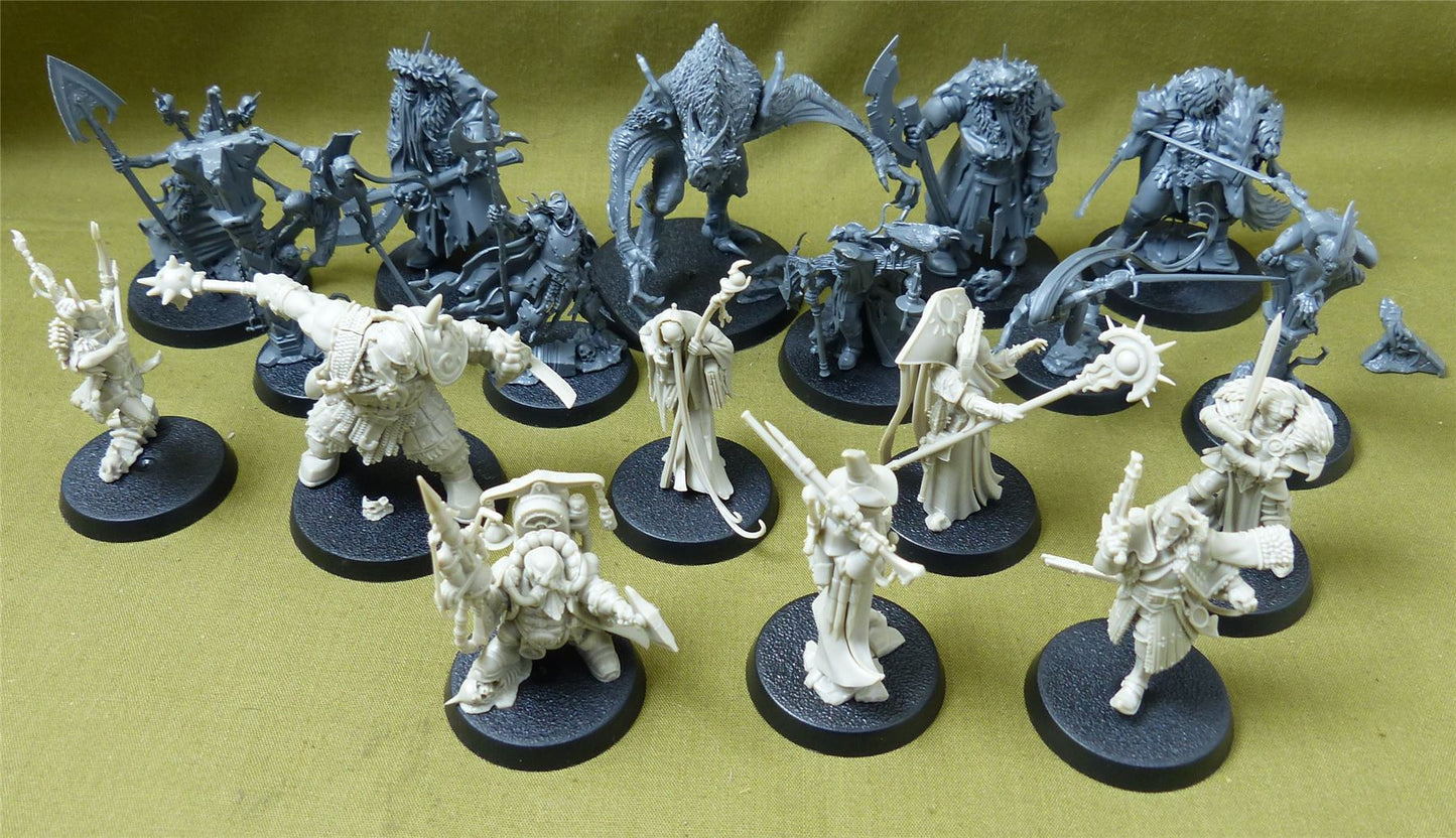 Warhammer Quest: Cursed City part built - Warhammer AoS #37X