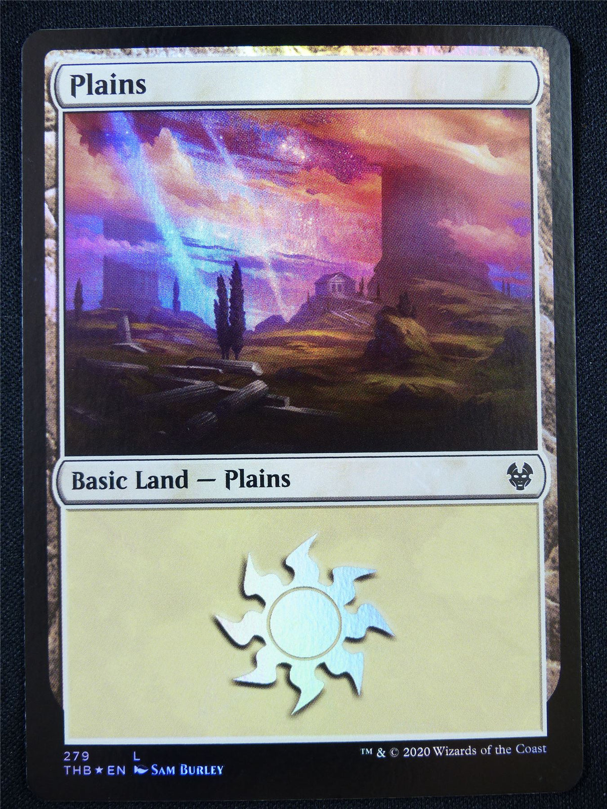 Plains 279 Foil - Mtg Card #22P