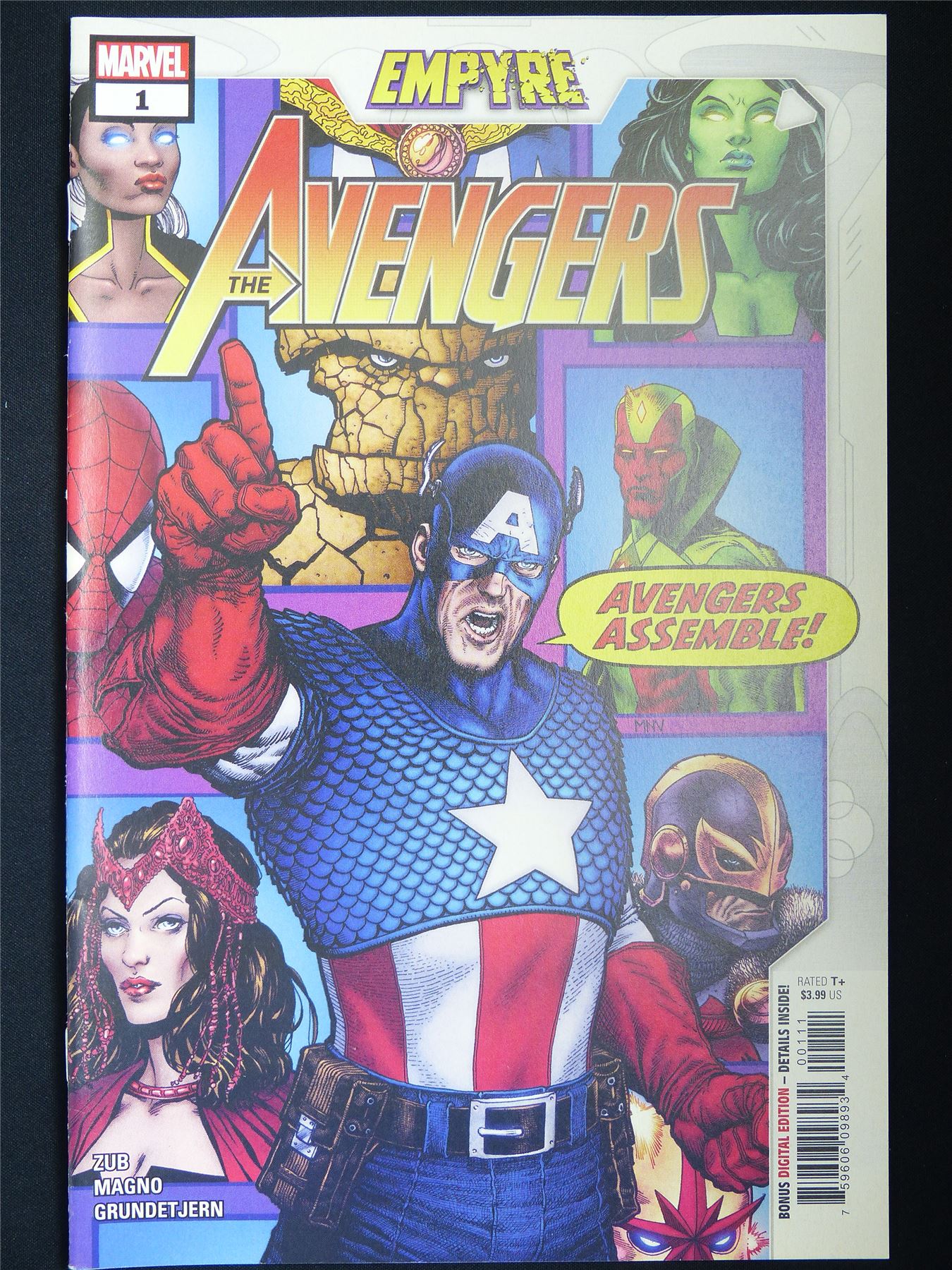 The AVENGERS: Empyre #1 - Marvel Comic #LV