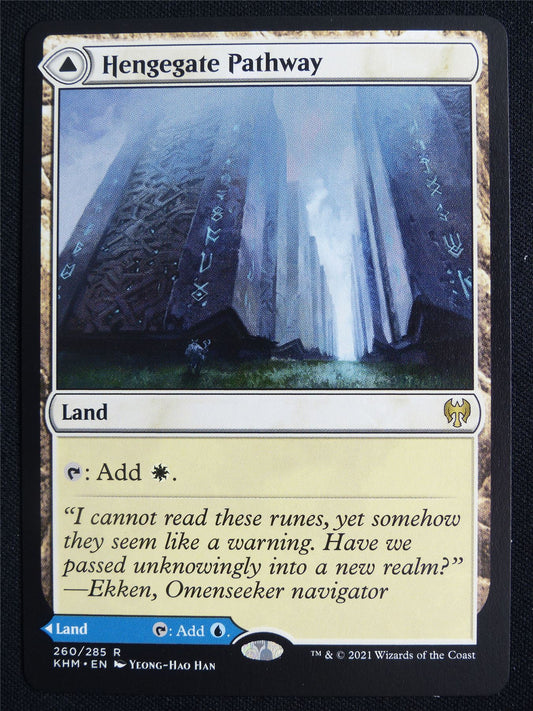 Hengegate Pathway - KHM - Mtg Card #3GU
