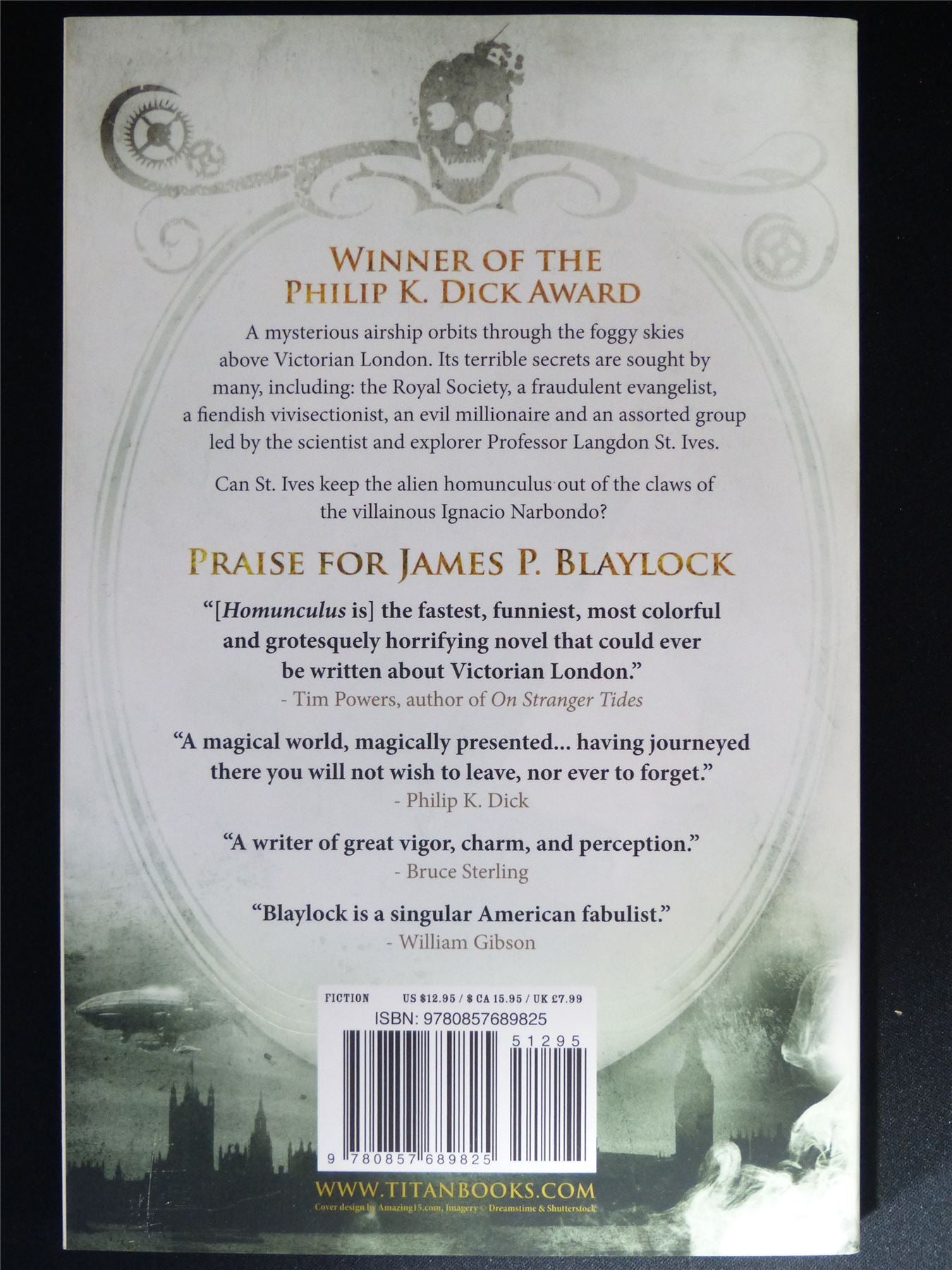 Homunculus: A Tale of Langdon St.Ives - Titan Novel Book Softback #6R