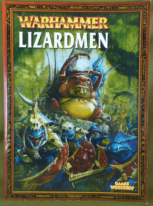 Lizardmen Army Book - Board game - Warhammer AoS 40k #EM